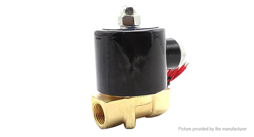  13 60 DC 24V 3 8 DN10 2 Way Water Air Gas Pneumatic Electric Solenoid 