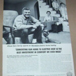 1963 Print Ad Edison Electric Heat MULLEN Family Tolono Illinois