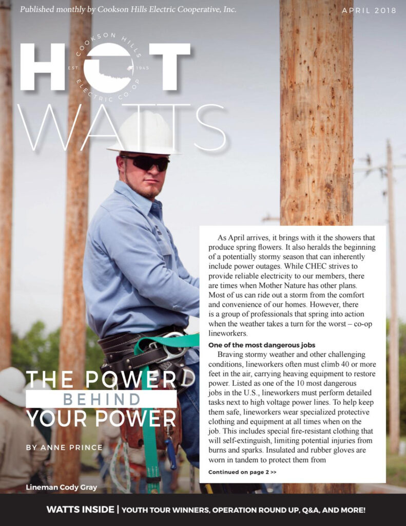 2018 April Cookson Hills Electric Hot Watts By Inside Information Issuu