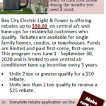 A C Tune Up BAY CITY ELECTRIC LIGHT POWER ENERGY SMART PROGRAM