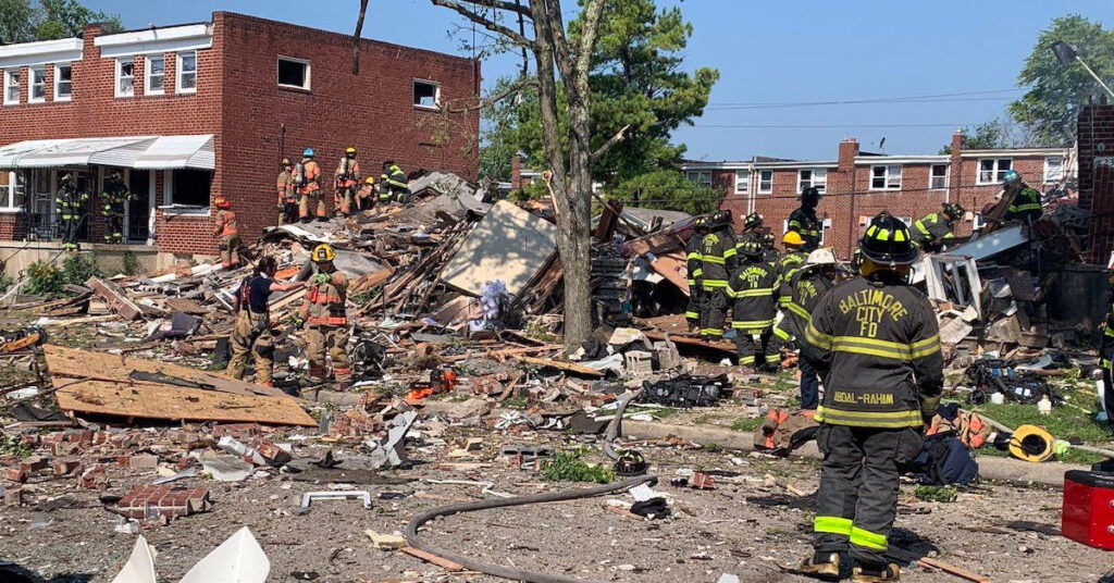 Baltimore Gas Line Explosion Kills 1 Injures 6 What We Know