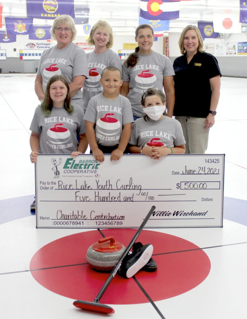 Barron Electric Donates To Youth Curling The Times