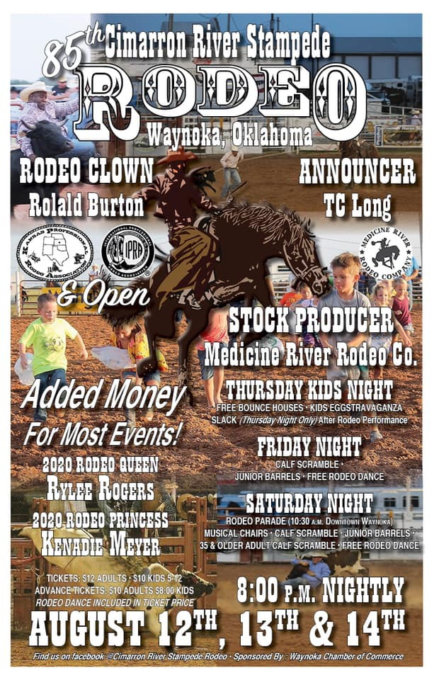 Cimarron River Stampede Rodeo Alfalfa Electric Cooperative