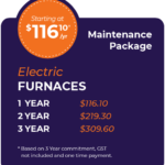 Coastal energy maintenance packages 3 electric furnaces Coastal Energy