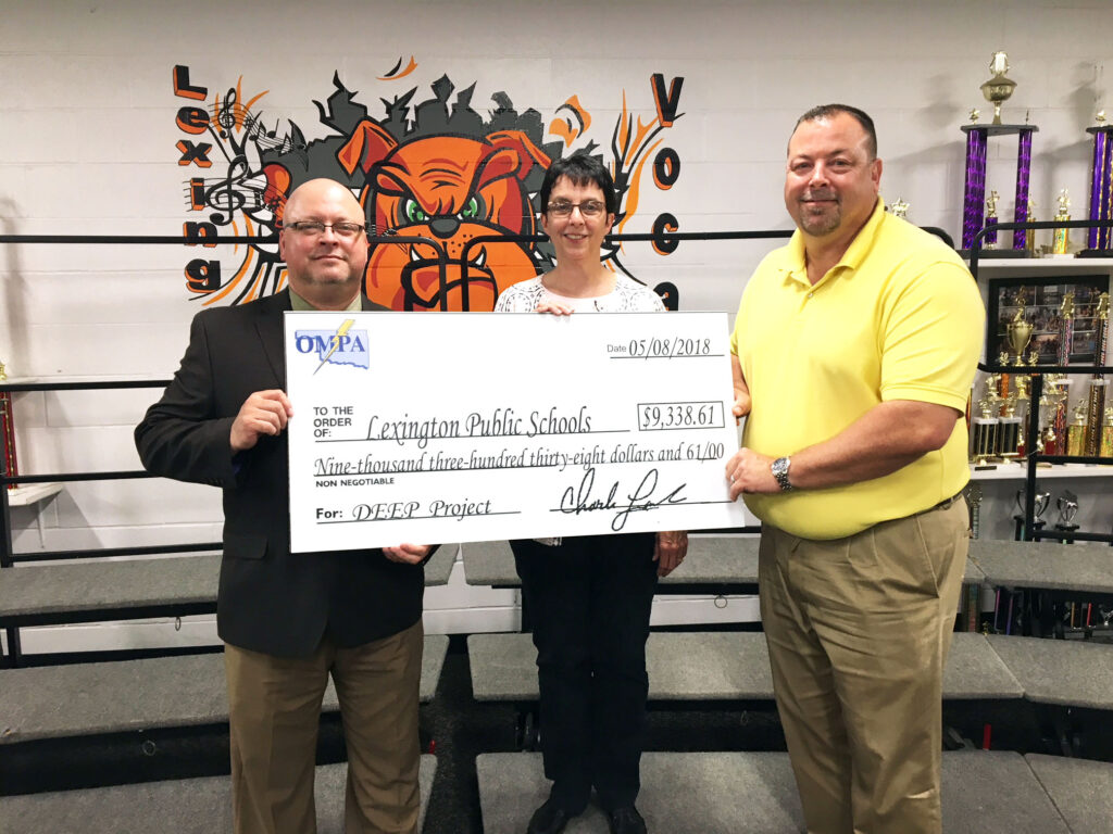 DEEP Rebate Awarded To Lexington Public Schools Oklahoma Municipal 