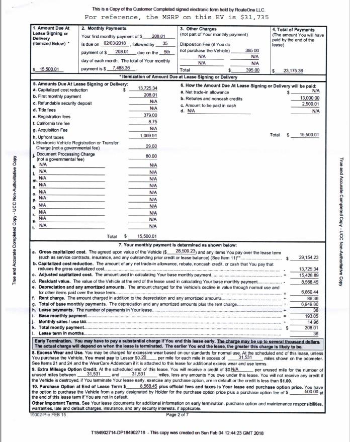 Does A Leased Electric Car Qualify For Tax Credit Car Retro