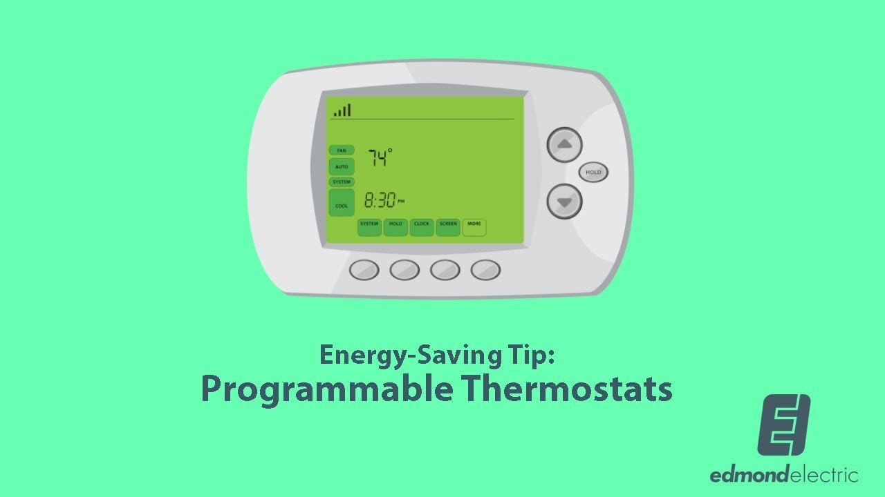 Edmond Electric Tip Programmable Thermostats YouTube