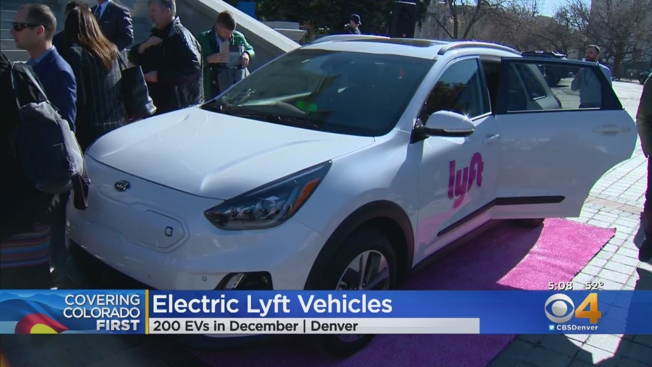 Electric Cars Join Lyft Fleet In Colorado YouTube