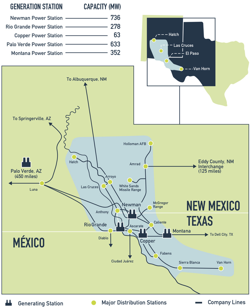 Electricity For West Texas And Southern New Mexico El Paso Electric 