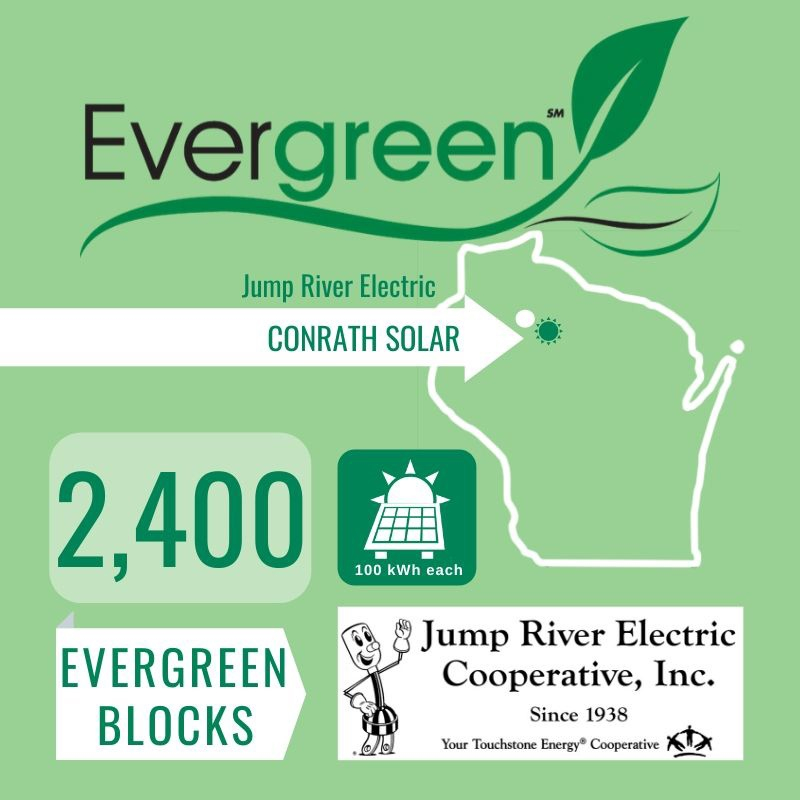 Evergreen Program Jump River Electric Cooperative