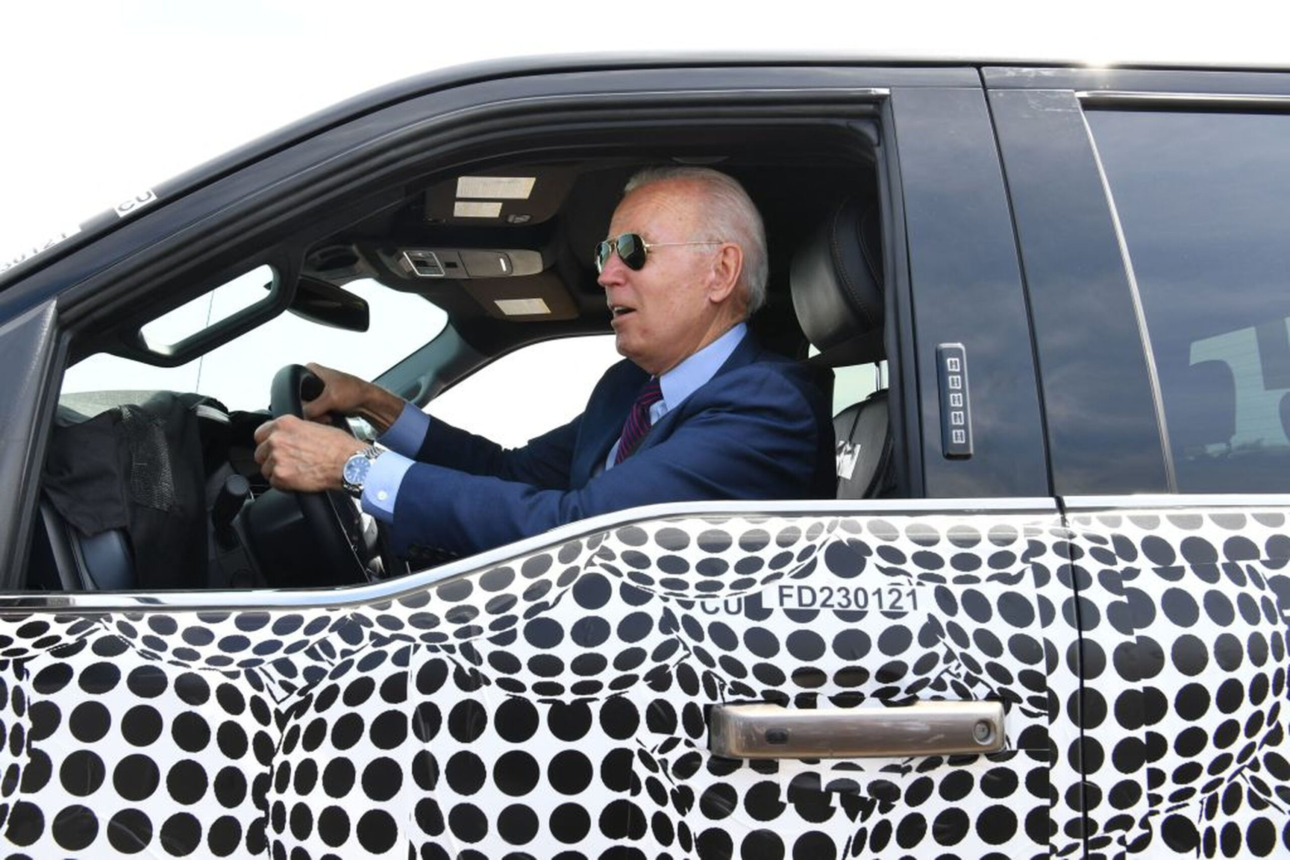 Ford s Electric F 150 Lightning Revealed Early At Biden Speech Tech