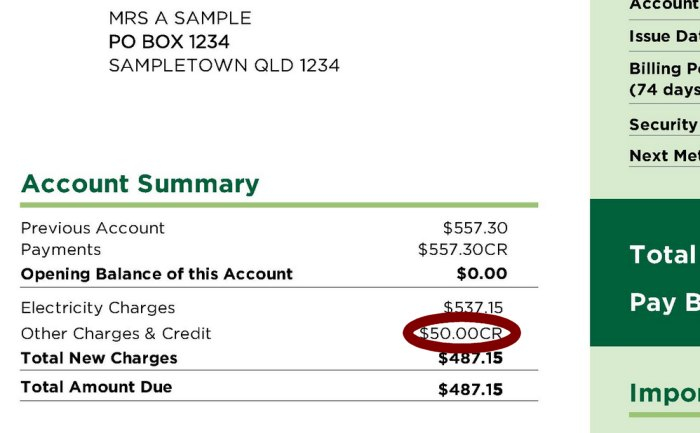 Gas And Electricity Qld How To Read My Bill Origin Energy Origin 