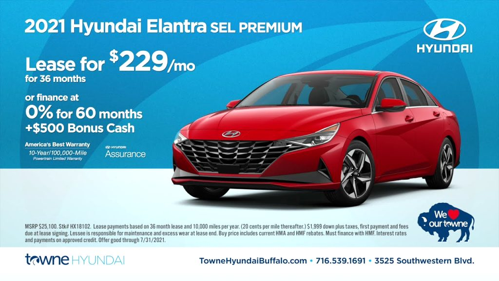 Hyundai Rebates 2021