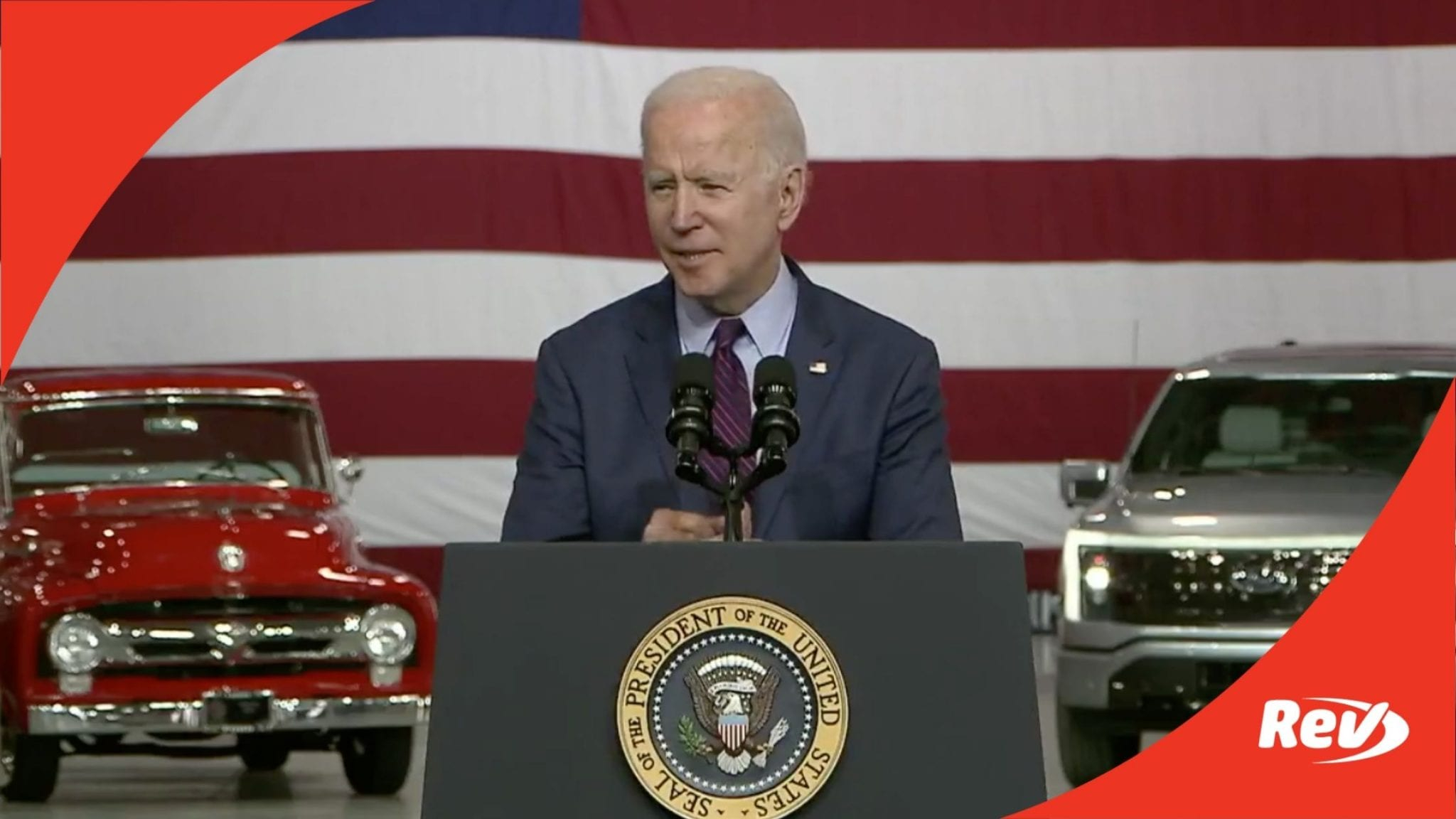 Joe Biden Ford Electric Vehicle Center Speech Transcript May 18 Rev