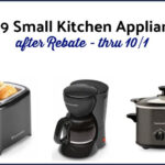 Kohl s Select Toastmaster Small Kitchen Appliances 4 99 After Rebate