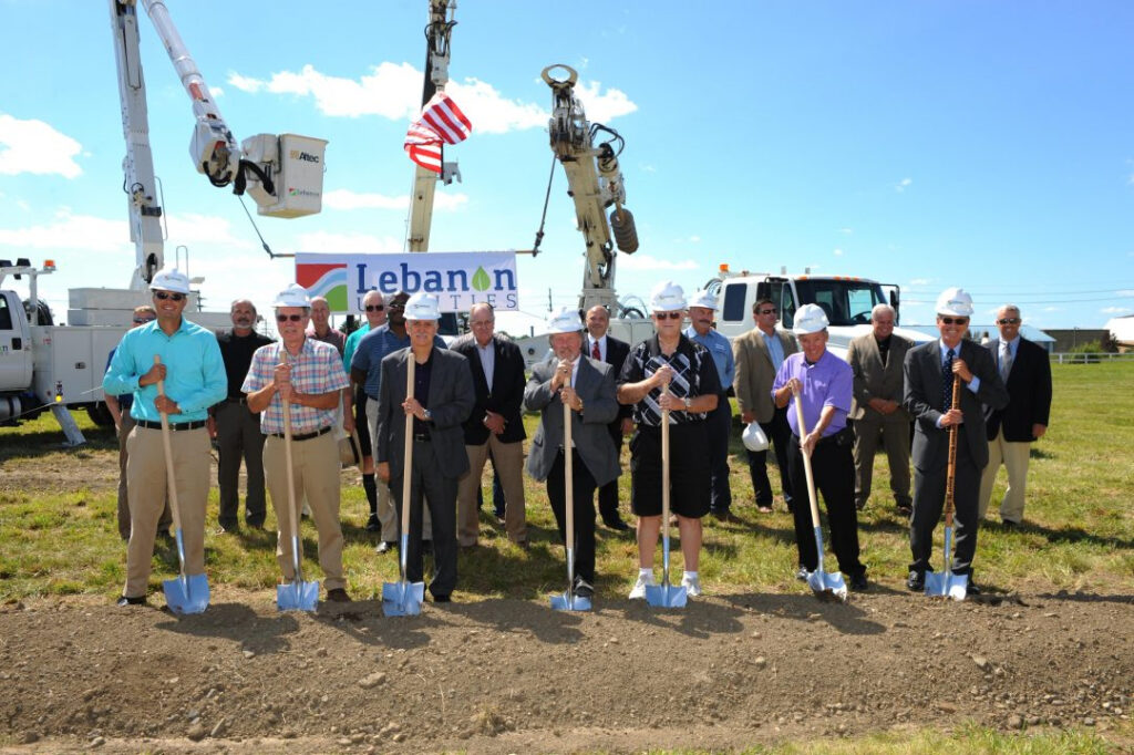 Lebanon Utilities Breaks Ground For New Power Operations Building