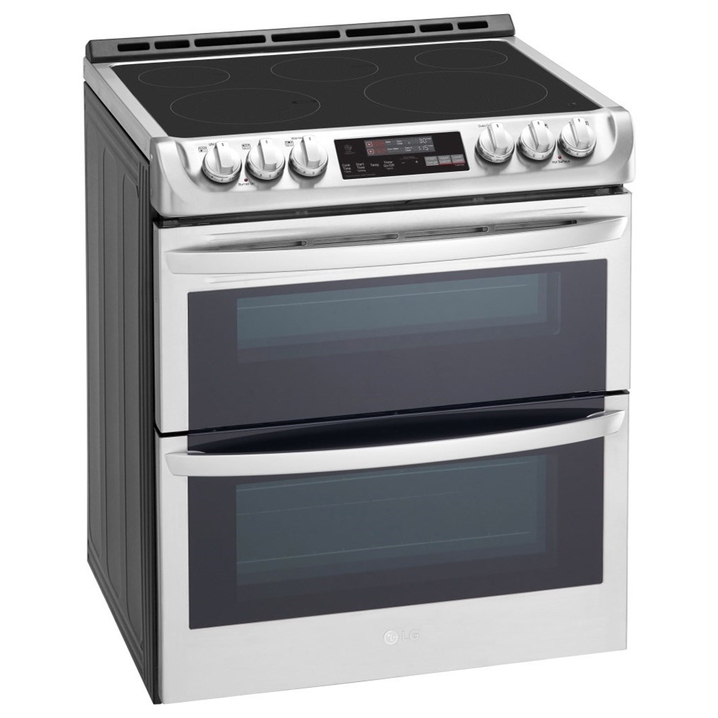 LG Appliances 7 3 Cu Ft Wi fi Enabled Electric Double Oven Slide In 