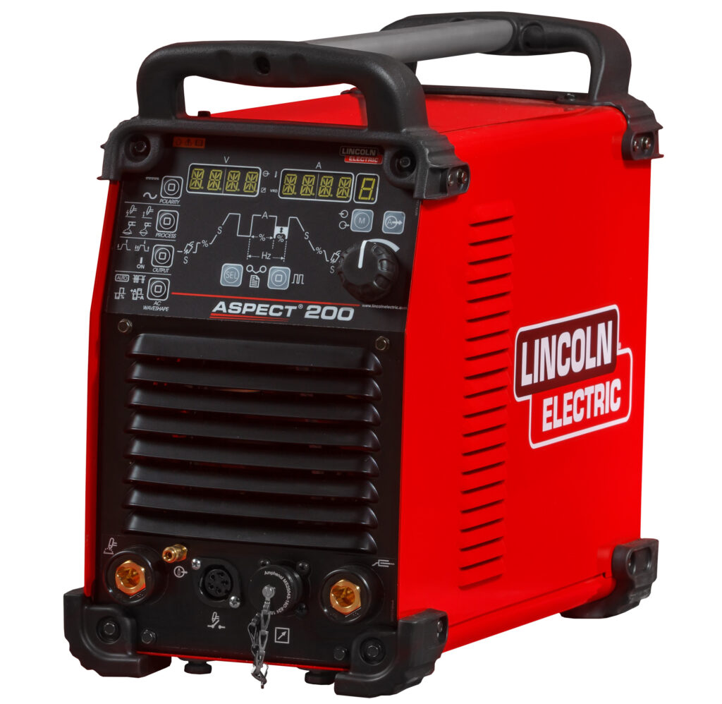 Lincoln Electric Aspect 200 AC DC Tig Welder Metron Welding