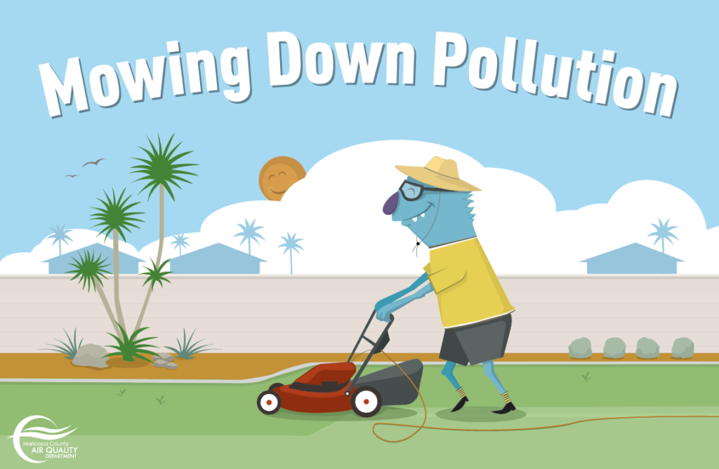 MCAQD Launches Lawn Mower Replacement Program Mowing Down Pollution 