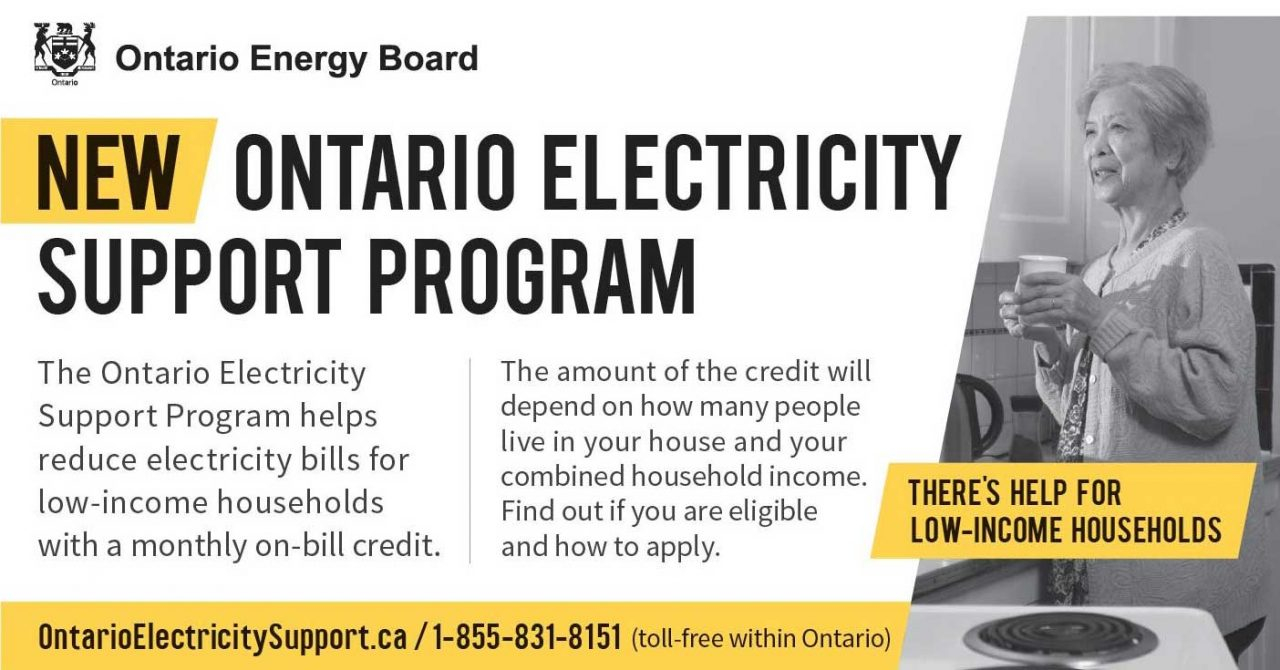 Ontario Electricity Support Program Wellington North Power Inc 