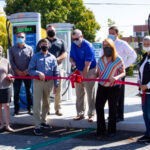 Pacific Power Klamath Falls Leaders Celebrate EV Fast charging Station