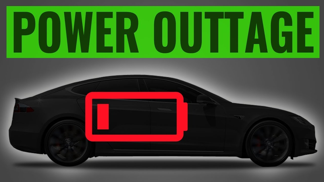 PG E Leaves Tesla Electric Car Owners Without Power YouTube