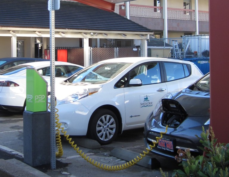 REBATES FOR 238 MILE EV COULD HELP SANTA CRUZ CARBON FOOTPRINT Santa 