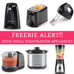 RUN 4 FREE Toastmaster Small Appliances After Rebates Deal Hunting