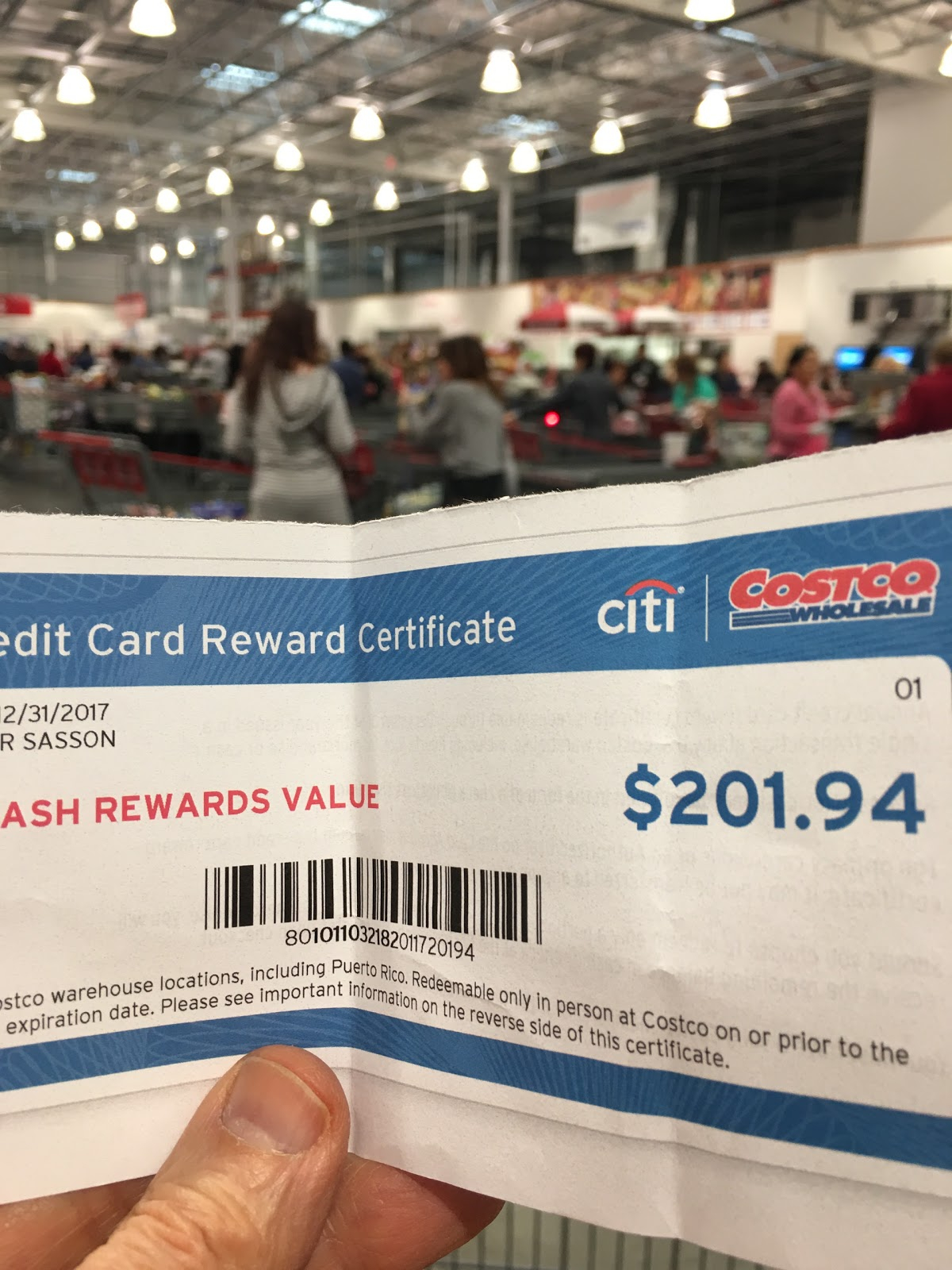 The Sasson Report Hundreds Of Dollars In Cash Rebates Allow Costco 