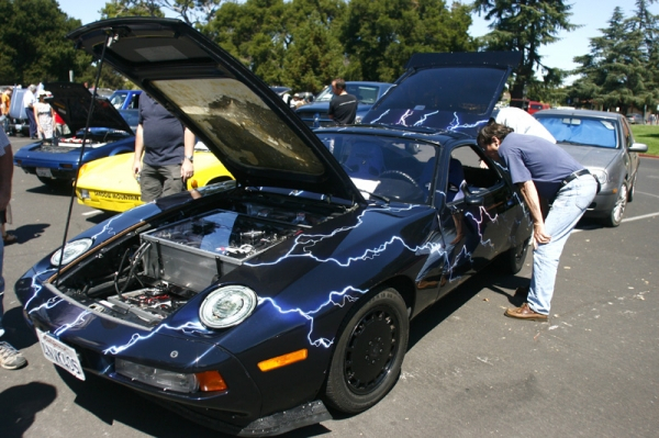 VIDEO 2009 Annual Electric Car Rally In Palo Alto News Palo Alto 