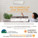 We ve Pumped Up Our Rebates Todd Wadena Electric Cooperative