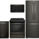 Whirlpool 4 Piece Kitchen Appliance Package With WRF560SMHV 30 Inch