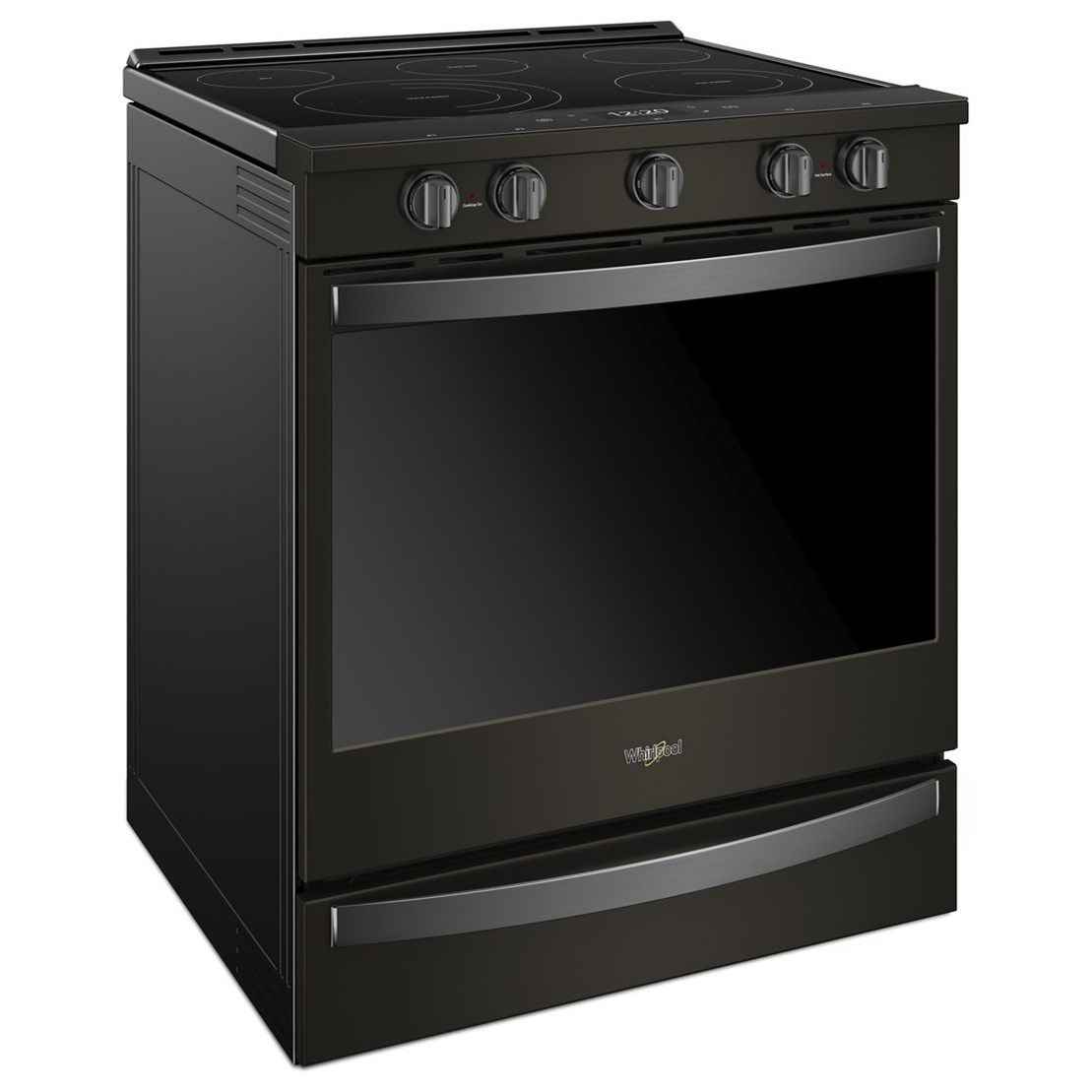 Whirlpool 6 4 Cu Ft Smart Slide in Electric Range With Frozen Bake 