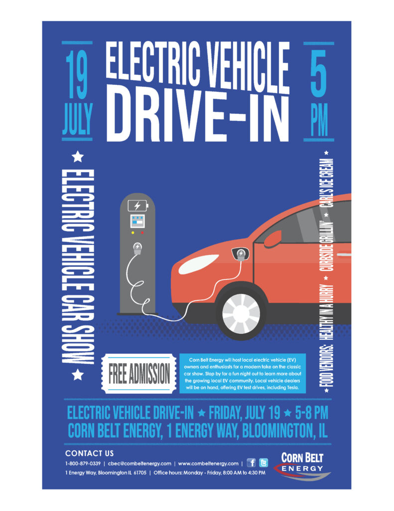 You re Invited To Our Electric Vehicle Drive In Corn Belt Energy 