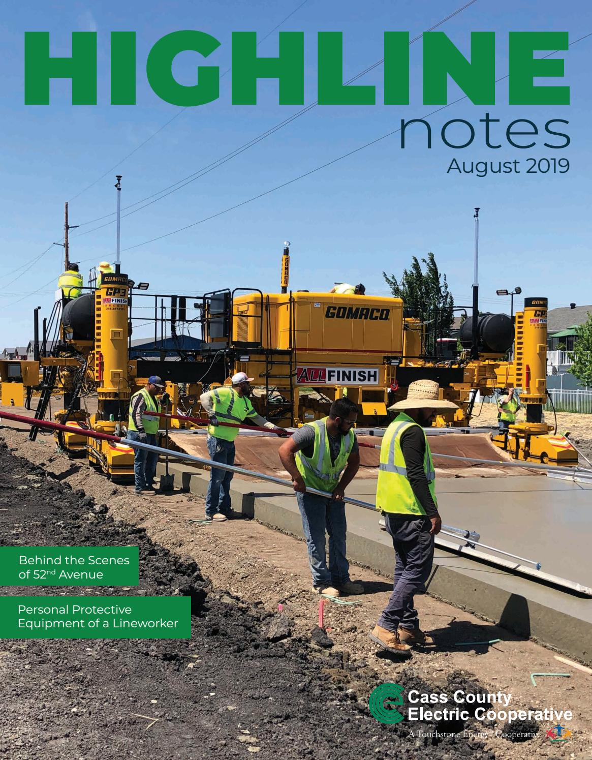 August Highline Notes 2019 By Cass County Electric Cooperative Issuu