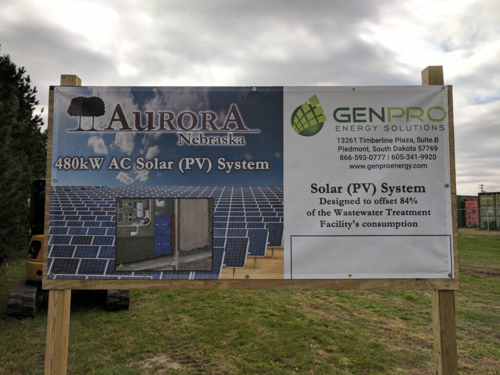 Aurora Waste Water Treatment Facility GenPro Energy Solutions