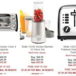 Bella Kitchen Appliances 7 99 After Rebate Toaster Toaster Oven