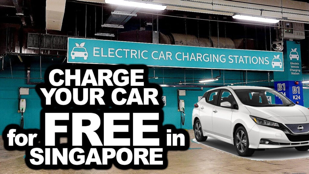 Charge Your Electric Car For FREE In Singapore 2021 YouTube