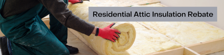  Conservation Residential Attic Insulation Rebate Form