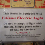 Edison Electric Light A Warning sandymillin Eltpics Flickr