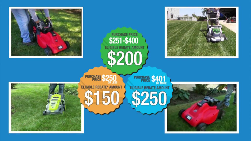 Electric Lawn Mower Rebate Program YouTube