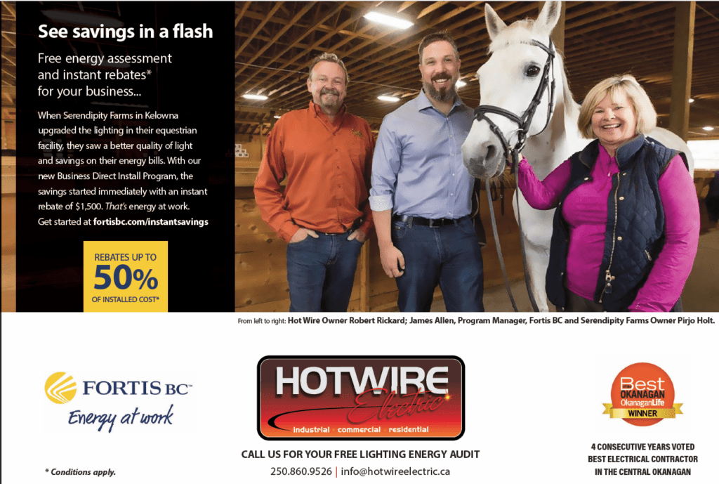 Fortis BC Gold Contractor Hotwire Electric