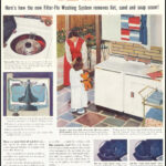 GENERAL ELECTRIC AUTOMATIC WASHER SATURDAY EVENING POST 02 05 1955