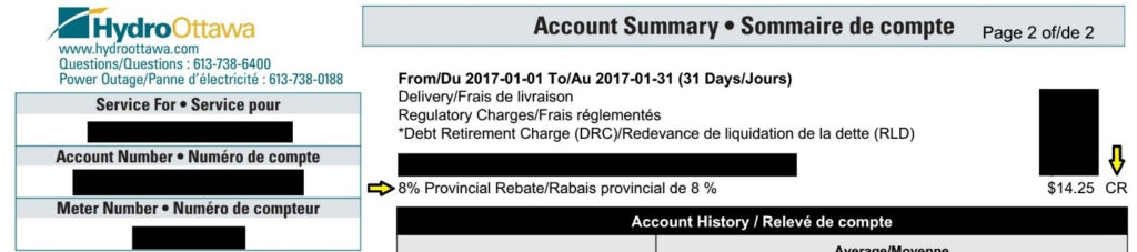 Hydro HST Rebate Have You Received It Davidson Houle Allen