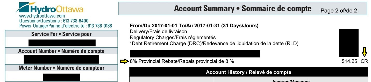 Hydro HST Rebate Have You Received It Davidson Houle Allen