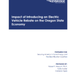 Impact Of Introducing An Electric Vehicle Rebate On The Oregon State