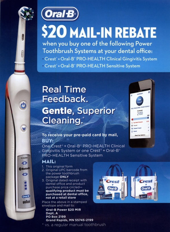 Is Your Toothbrush Bluetooth Capable 20 Rebate Now Creedmoor 