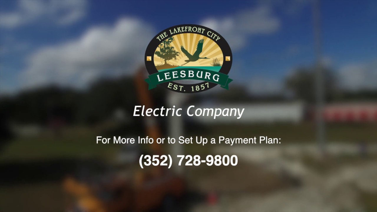 Leesburg Electric Company Continues Rate Relief YouTube