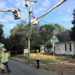 Leesburg Electric Crews Working To Restore Power In Hurricane ravaged