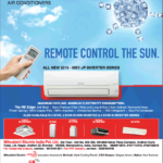 Mitsubishi Electric Air Conditioners Remote Control The Sun Ad Advert